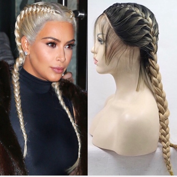 Accessories | 26 Dutch Braid Lace Front Middle Part Wignew  display picture 1